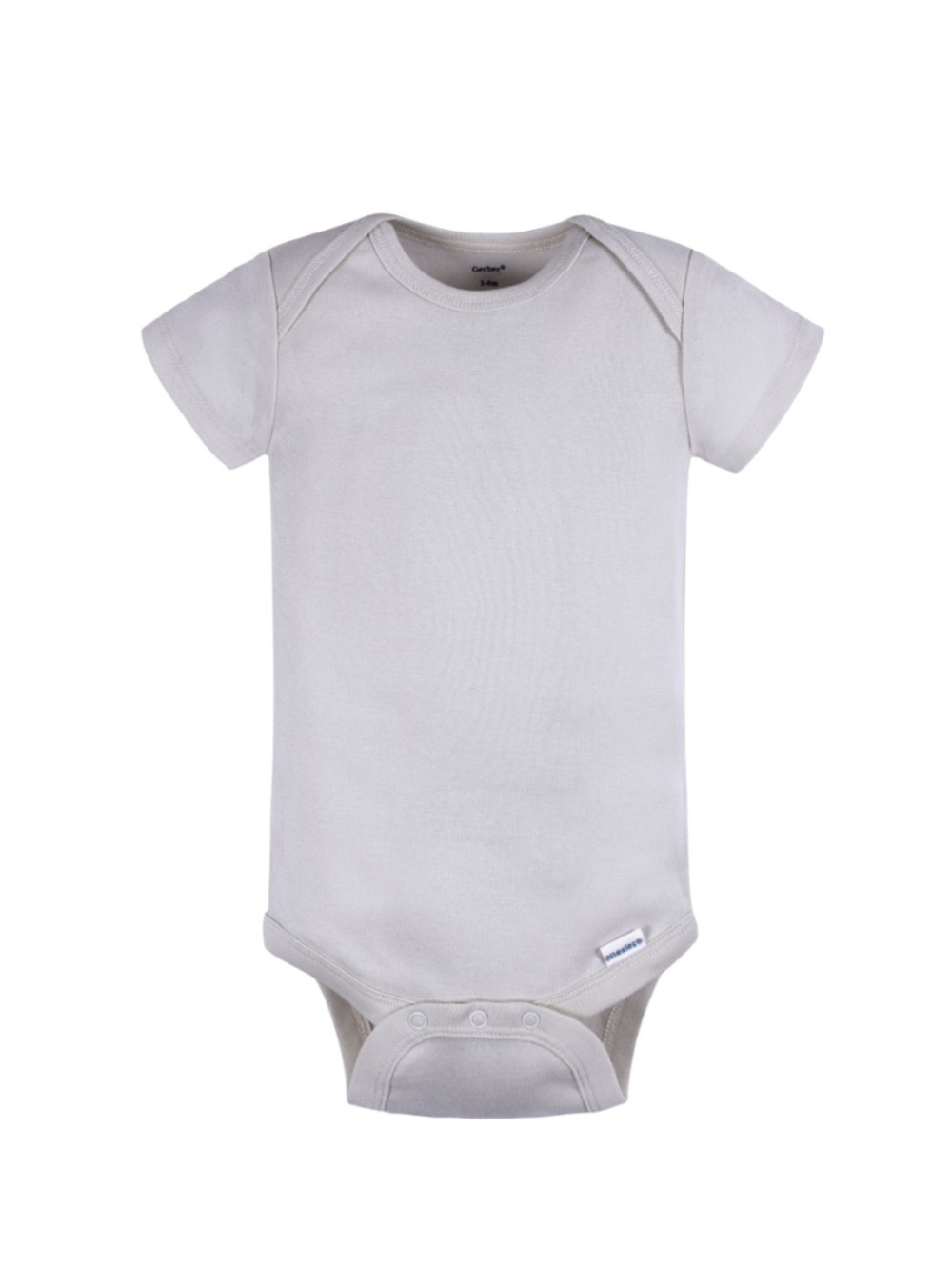 💜 Gerber 5-Pack Baby Neutral Grey’s short sleeve onesies bodysuits, 0-3mths - Picture 6 of 11